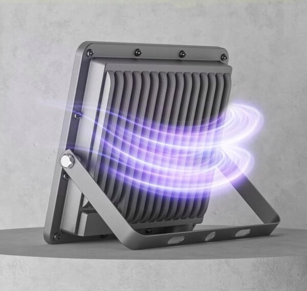 LED Venkovní reflektor LED/50W/230V 4500K IP65 šedá