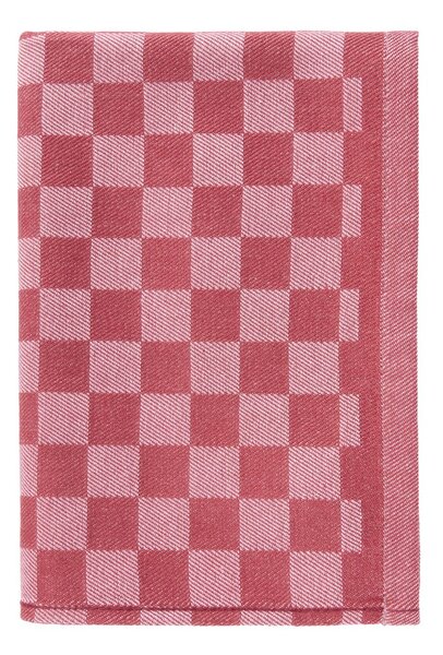CHECKER STYLE Utěrka - červená
