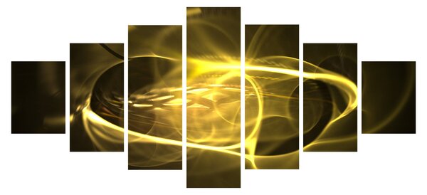 Moderní abstraktní obraz (210x100 cm)