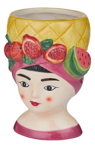LITTLE LIMA Mini váza ananas 14 cm
