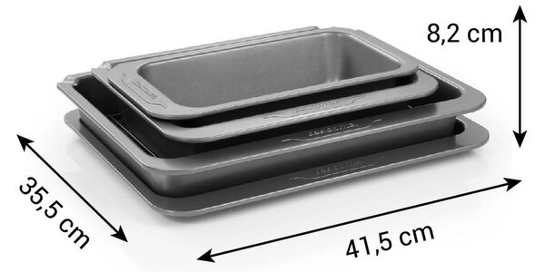 Plechy v sadě 4 ks Compact – Tescoma