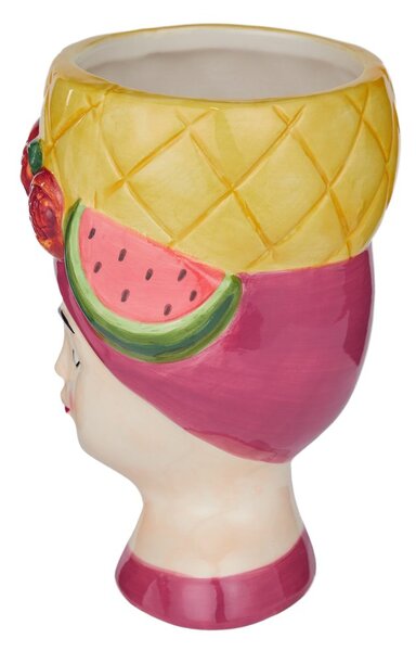 LITTLE LIMA Mini váza ananas 14 cm