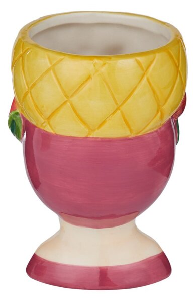 LITTLE LIMA Mini váza ananas 14 cm