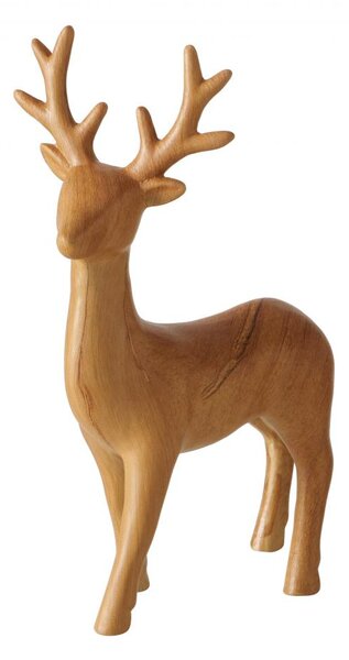 Boltze Home Collections Figurka jelena Wilhelmy světle hnědá