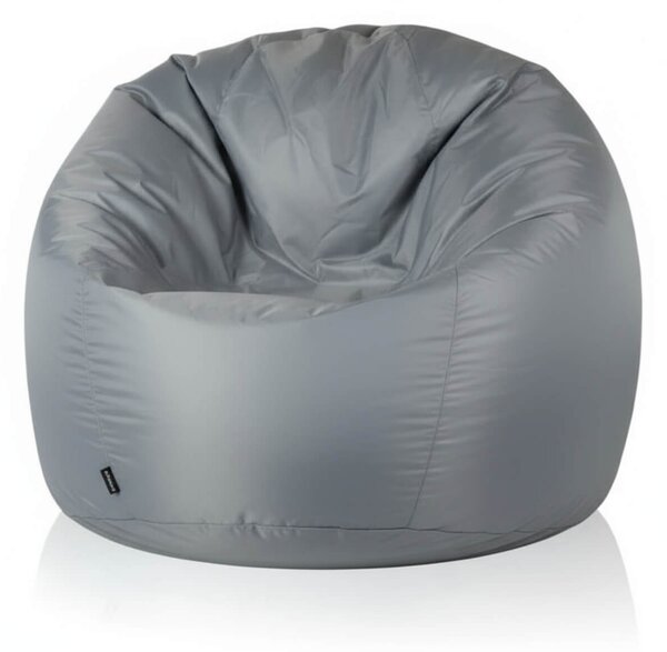 Sedací pytel Primabag Giga Sako Nylon šedá