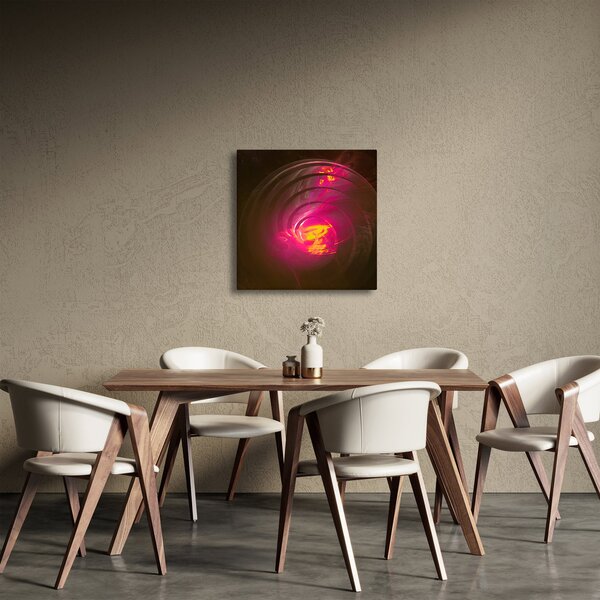 Obraz - abstrakce spirály (30x30 cm)