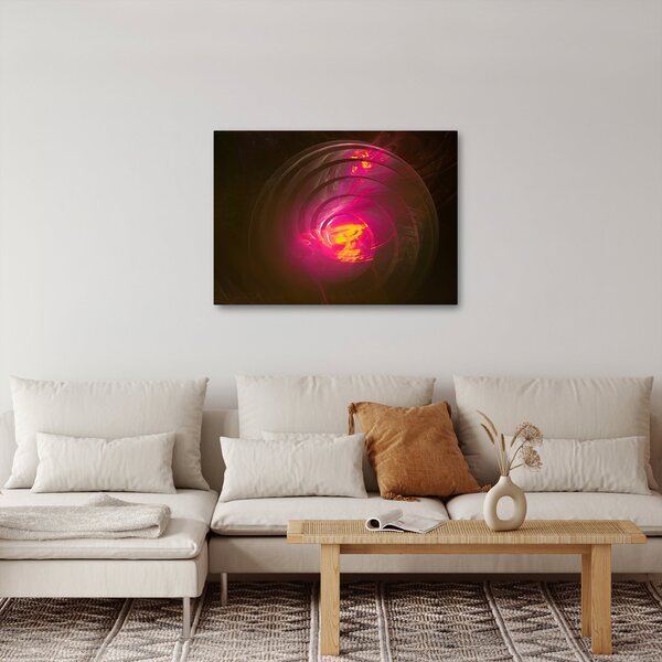 Obraz - abstrakce spirály (70x50 cm)