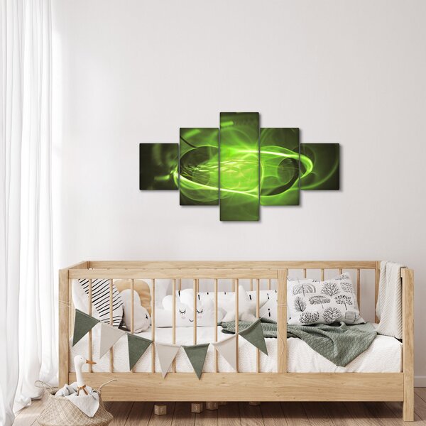Moderní abstraktní obraz (125x70 cm)