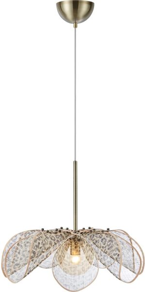 Markslöjd 109169 - Lustr na lanku STYRKA 1xE27/40W/230V pr. 63 cm béžová