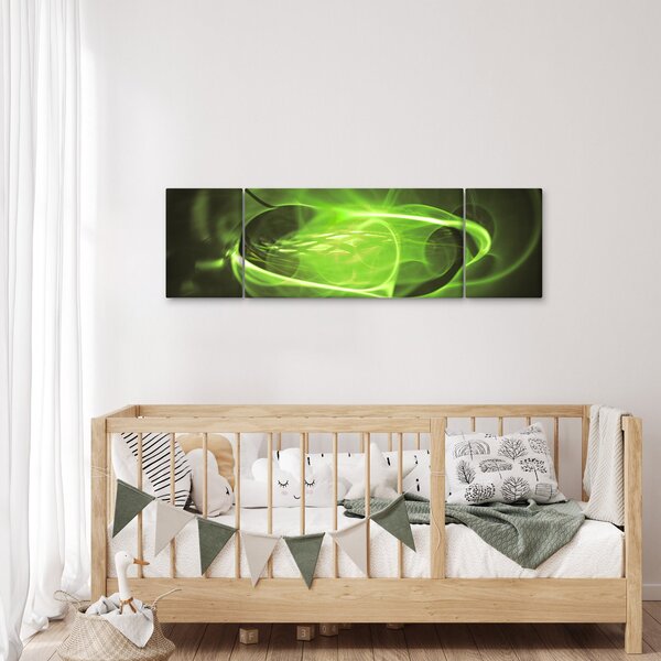 Moderní abstraktní obraz (170x50 cm)