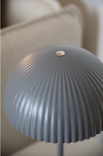 Markslöjd 109139 - Stolní lampa ZIN 2xG9/20W/230V šedá