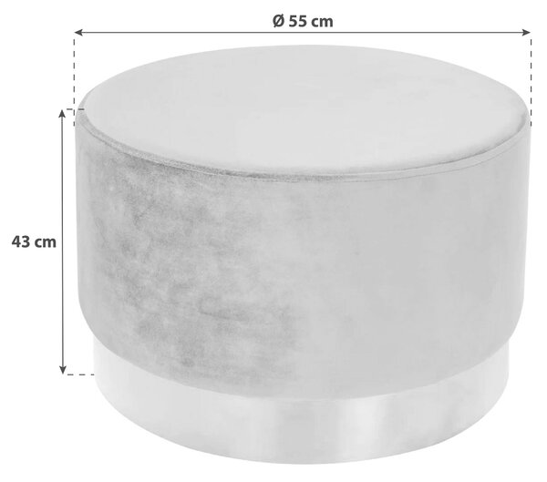 TABURET, dřevo, textil, kompozitní dřevo, 55/43 cm - Taburety, Online Only