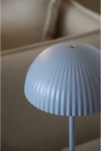 Markslöjd 109140 - Stolní lampa ZIN 2xG9/20W/230V modrá