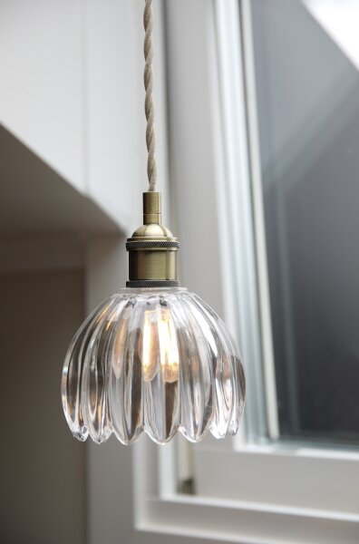 Markslöjd 109136 - Lustr na lanku GOTA 1xE14/40W/230V mosaz/čirá