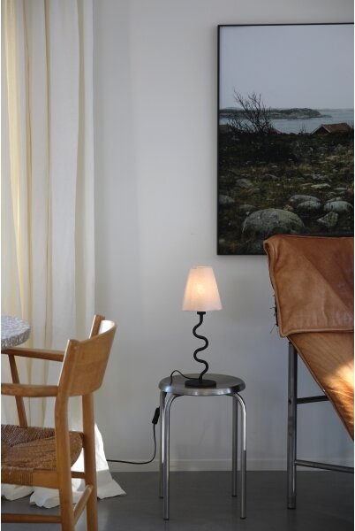 Markslöjd 109171 - Stolní lampa VEYA 1xE14/40W/230V len/černá