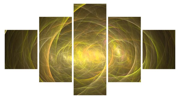 Moderní abstraktní obraz (125x70 cm)