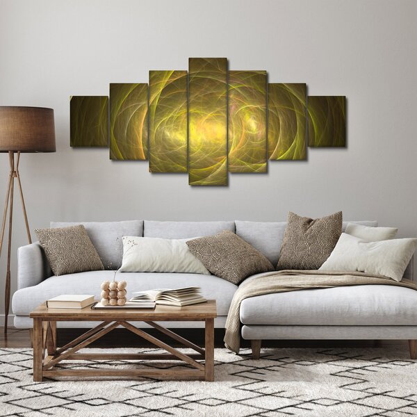 Moderní abstraktní obraz (210x100 cm)