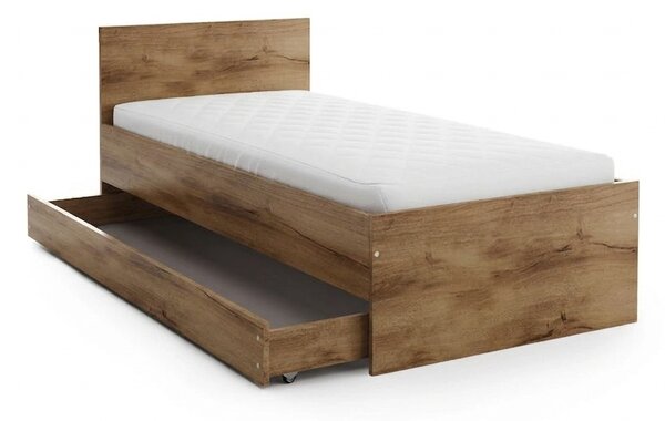 Postel ELISA 90 x 200 cm, dub artisan