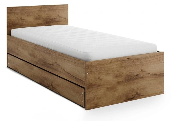Postel ELISA 90 x 200 cm, dub artisan