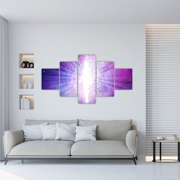 Abstraktní obraz -Žena (125x70 cm)