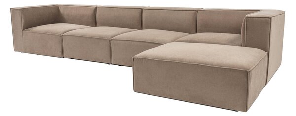Rohová sedačka Soraketta (cappuccino). Akce -25%
