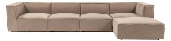 Rohová sedačka Soraketta (cappuccino). Akce -25%