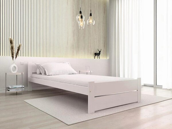 Postel IKAROS DOUBLE 80 x 200 cm, bílá