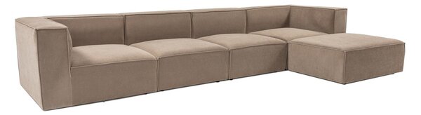 Rohová sedačka Soraketta (cappuccino). Akce -25%