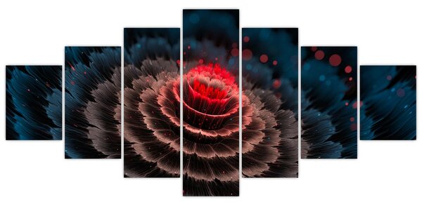Obraz abstrakce (210x100 cm)