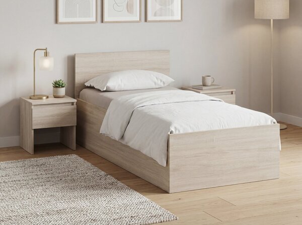 Postel SOFIA 80 x 200 cm, dub sonoma