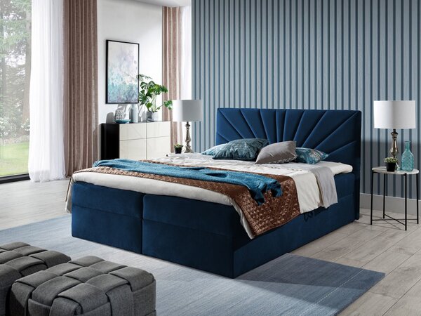 Kontinentální postel Borneo 4, Rozměr postele: 120x200, Barva:: Kronos 02 5903211021954
