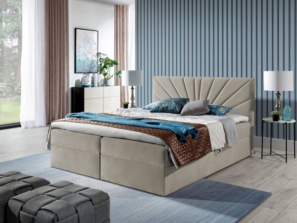 Kontinentální postel Borneo 4, Rozměr postele: 120x200, Barva:: Kronos 02 5903211021954