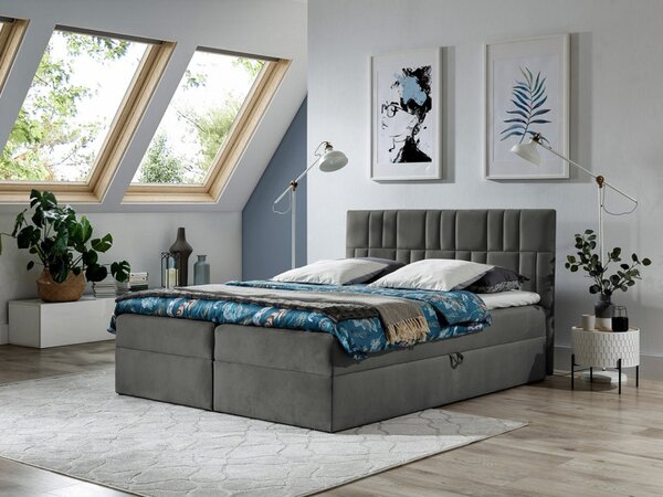 Kontinentální postel Borneo 3, Rozměr postele: 120x200, Barva:: Kronos 15 5903211021671