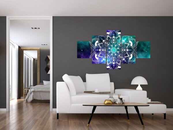 Obraz abstrakce (125x70 cm)