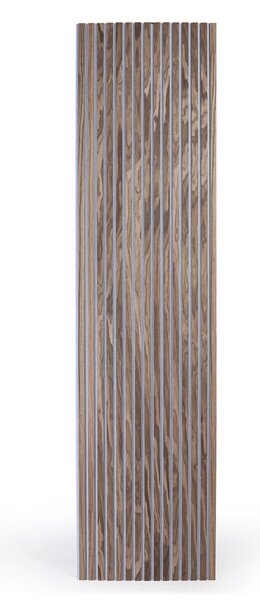 Dřevěný akustický panel, 2400 x 600 mm, B2BP005, balení 5 ks, dub mořený