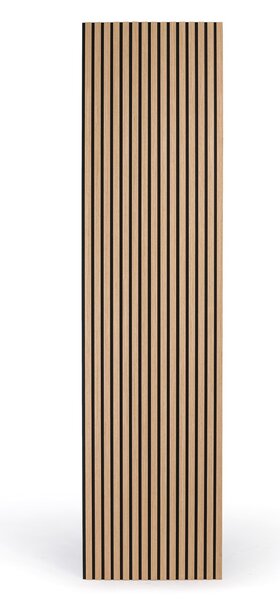 Dřevěný akustický panel, 2400 x 600 mm, B2BP004, dub