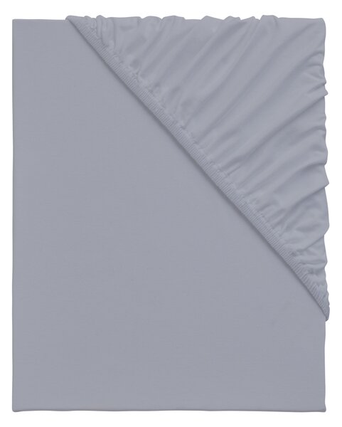 Emma Žerzejové napínací prostěradlo, 90-100 x 200 cm (šedá) (100406036002)