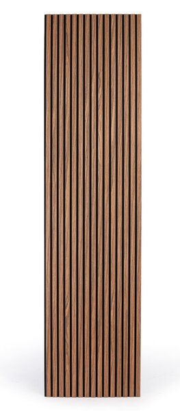 Dřevěný akustický panel, 2400 x 600 mm, B2BP010, zlatý teak