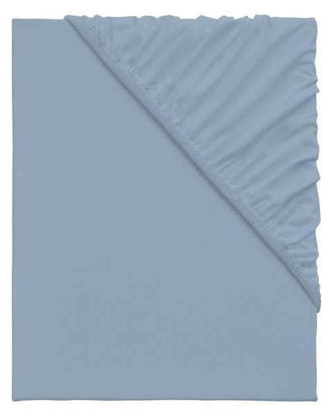 Emma Žerzejové napínací prostěradlo, 90-100 x 200 cm (modrá) (100406036001)