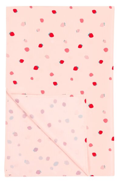 Livarno® Ubrus, 130 x 170 cm (jahody) (100401368002)