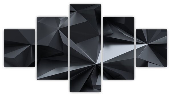 Obraz - Geometrická abstrakce (125x70 cm)