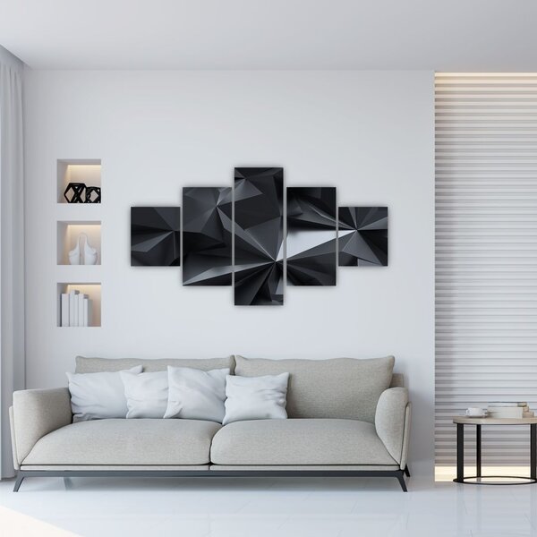 Obraz - Geometrická abstrakce (125x70 cm)