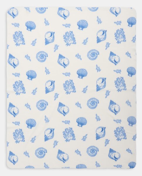 Sinsay - Blanket with seashell pattern - krémová