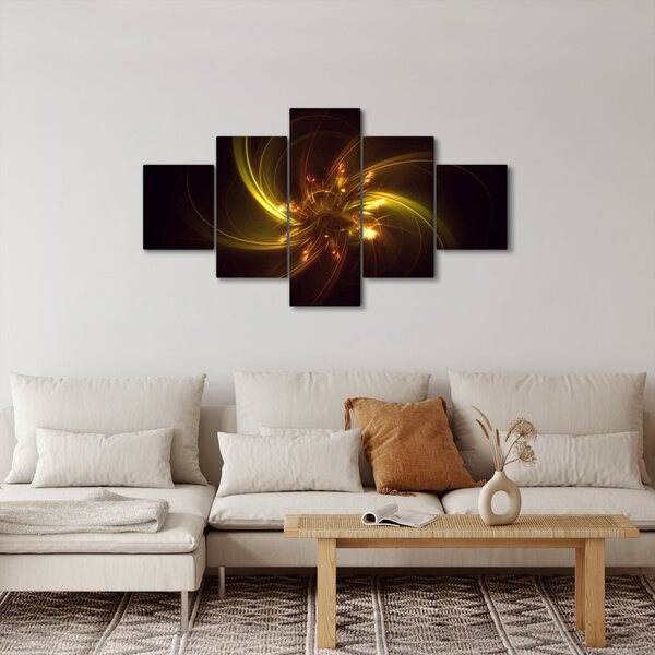 Obraz - abstrakce vrtulky (125x70 cm)