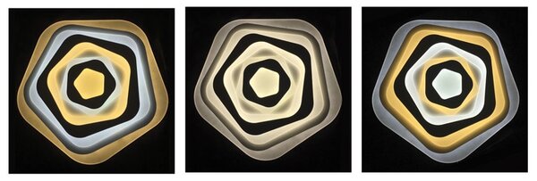 LED stropní svítidlo Ecolite WALP05-80W/LED s dálkovým ovládáním