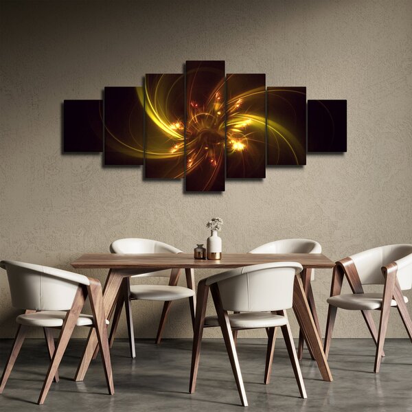 Obraz - abstrakce vrtulky (210x100 cm)