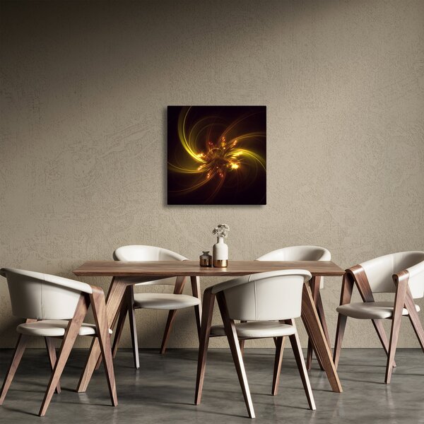 Obraz - abstrakce vrtulky (30x30 cm)
