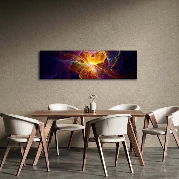 Abstraktní obraz (170x50 cm)