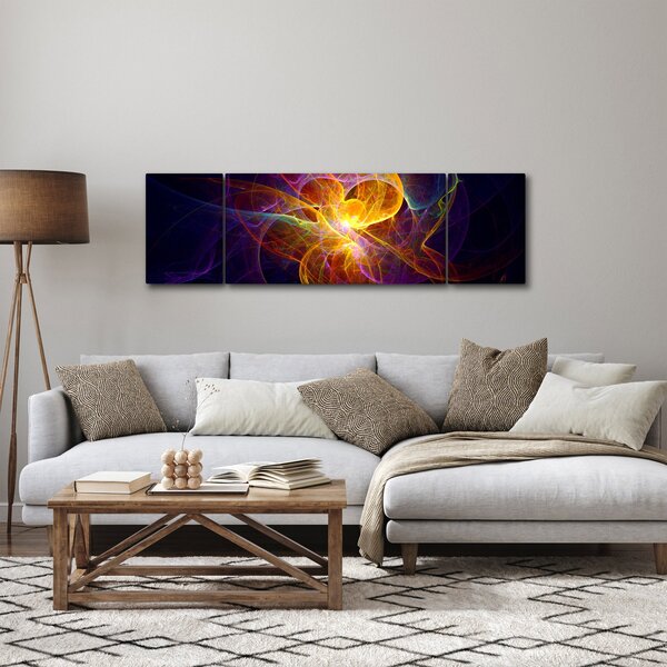 Abstraktní obraz (170x50 cm)