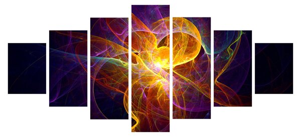 Abstraktní obraz (210x100 cm)